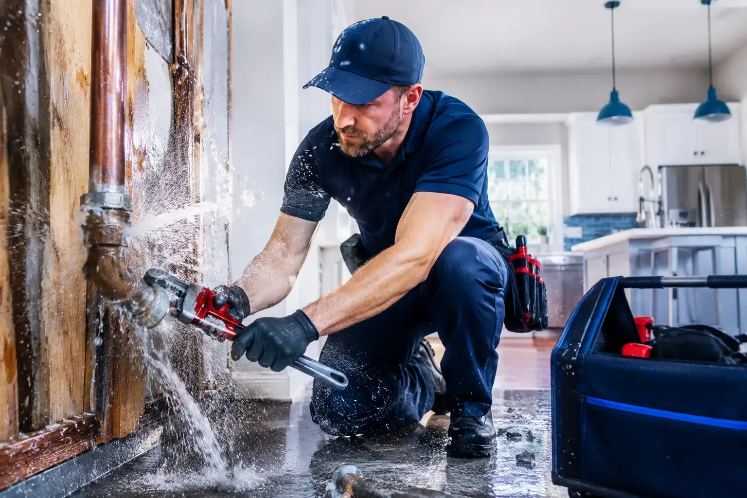 Local emergency pipe repair professionals in Mclemoresville, TN
